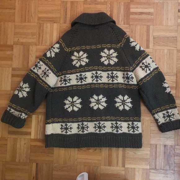 vintage  sweater real wool - Picture 3 of 8